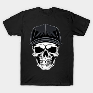 Skull with Cap T-Shirt